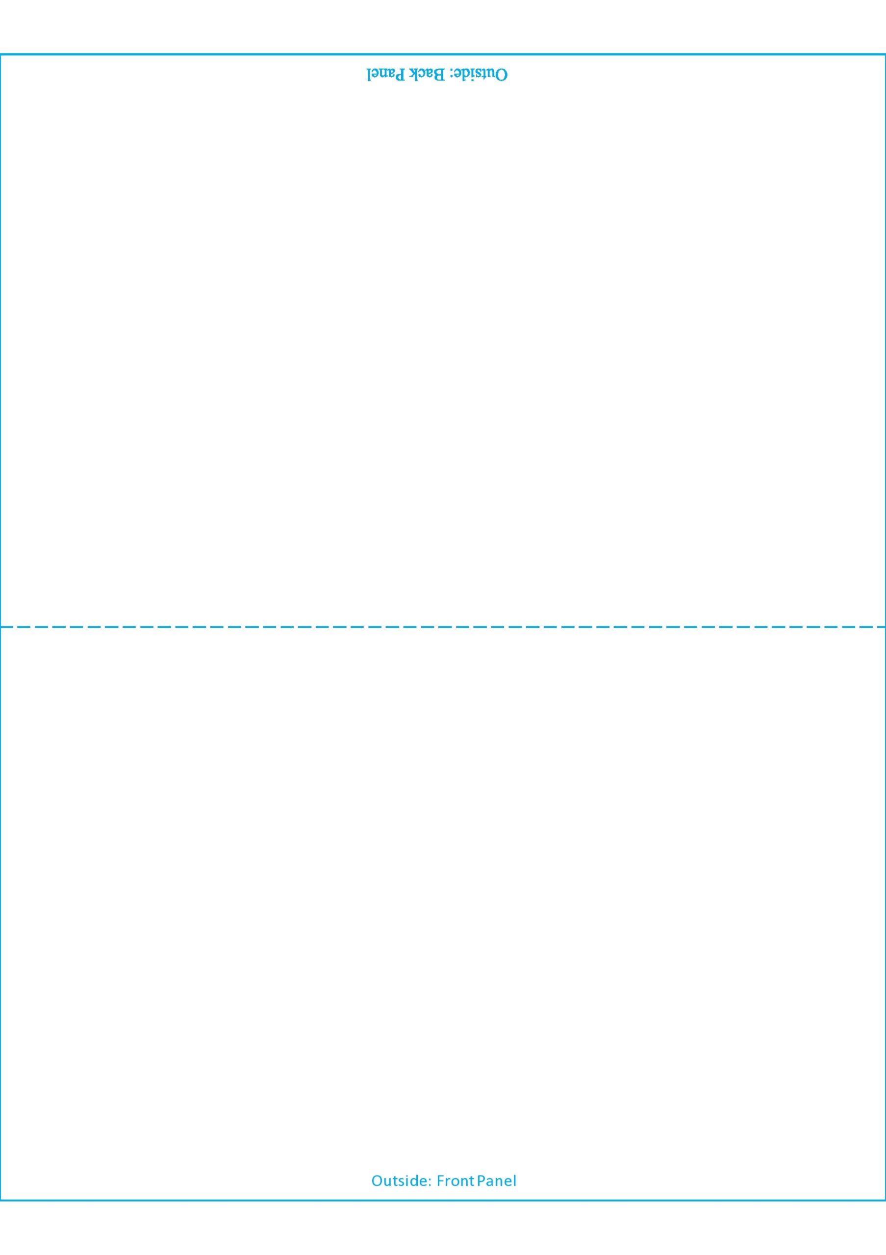 Free note card template 12
