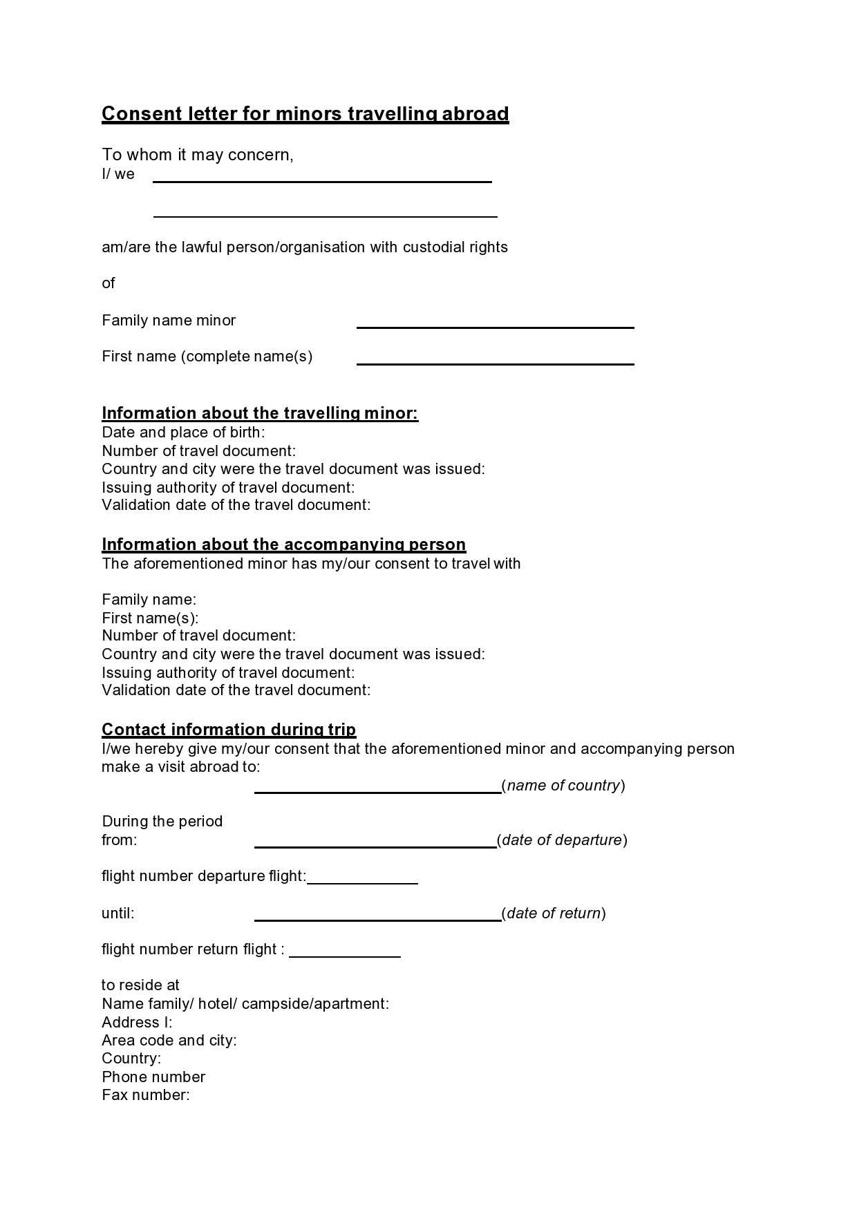 free-child-travel-consent-form-template-pdf-uk-besttravels
