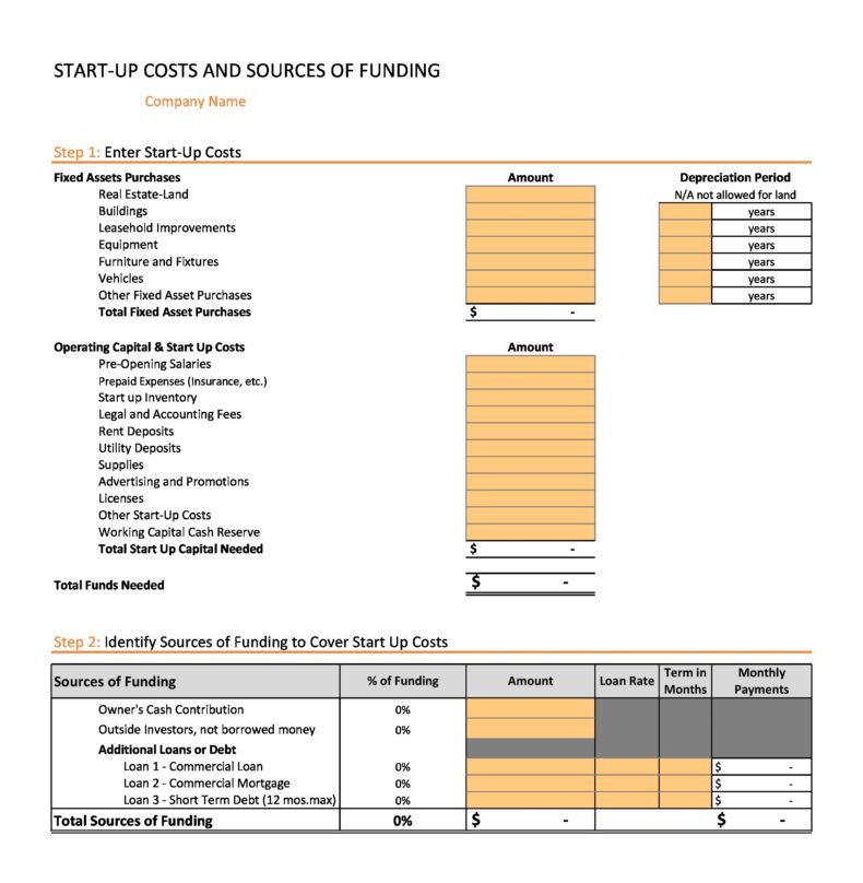 34 Simple Financial Projections Templates (Excel Word)