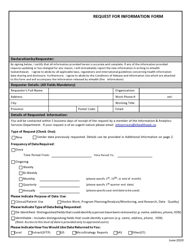 45 FREE Request For Information (RFI) Templates Forms