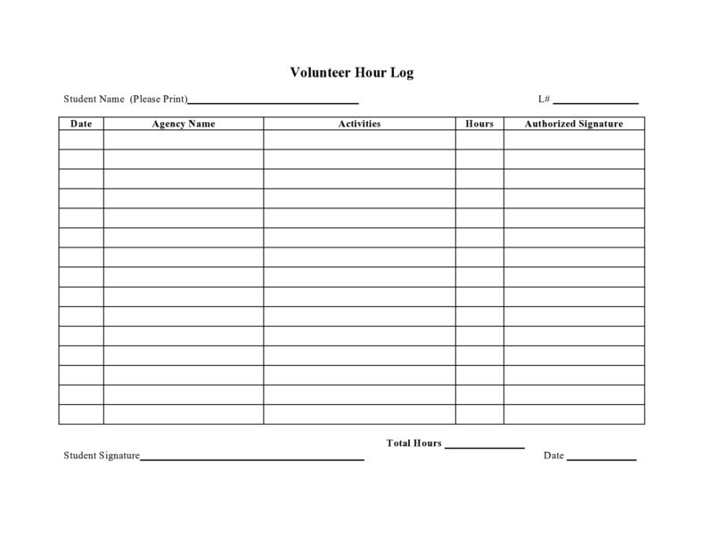 47-blank-volunteer-hours-log-templates-excel-word