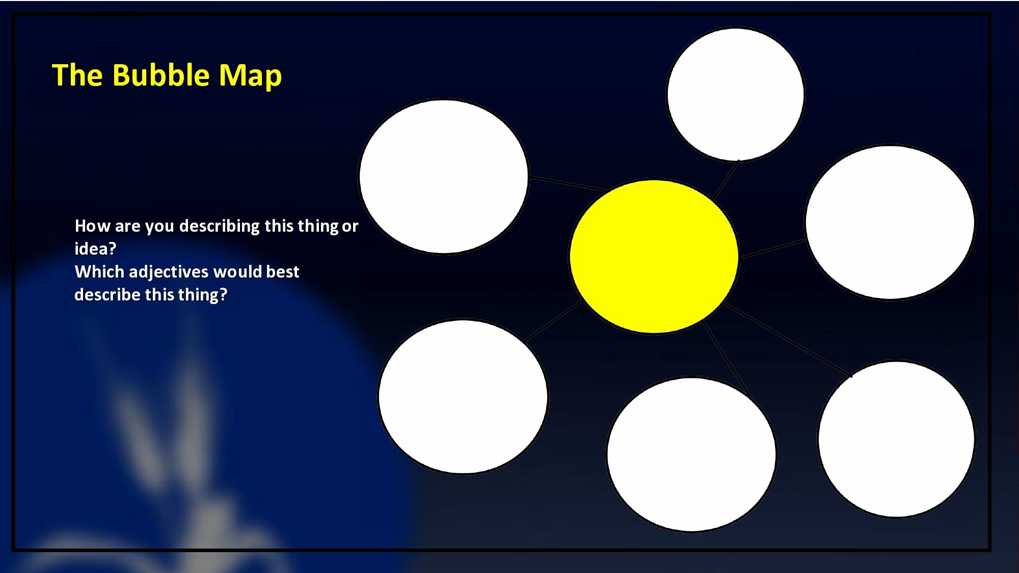 Free bubble map template 14