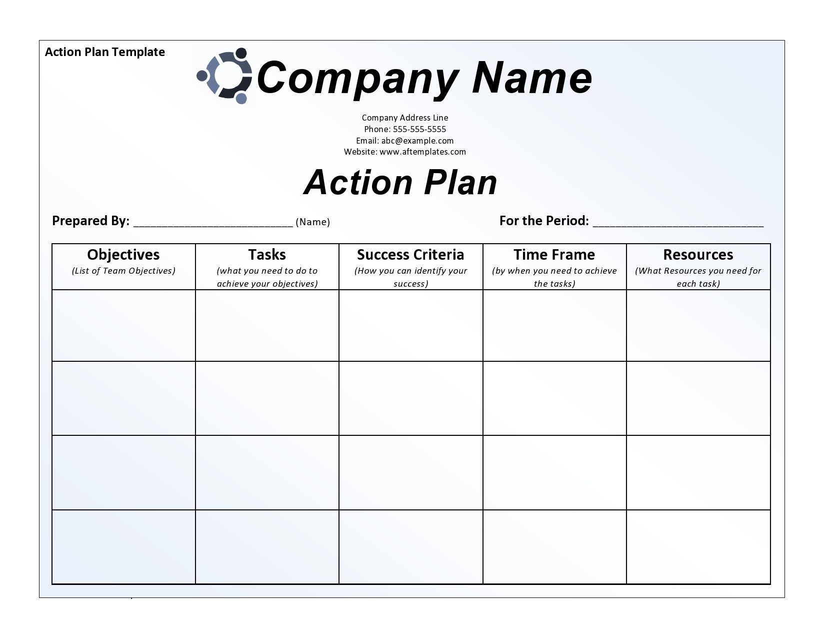 Free corrective action plan template 10