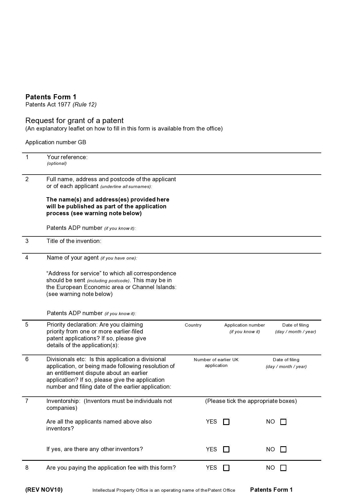 Free provisional patent application template 33