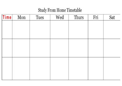 42 Useful Study Plan Templates (Word / Excel) ᐅ TemplateLab