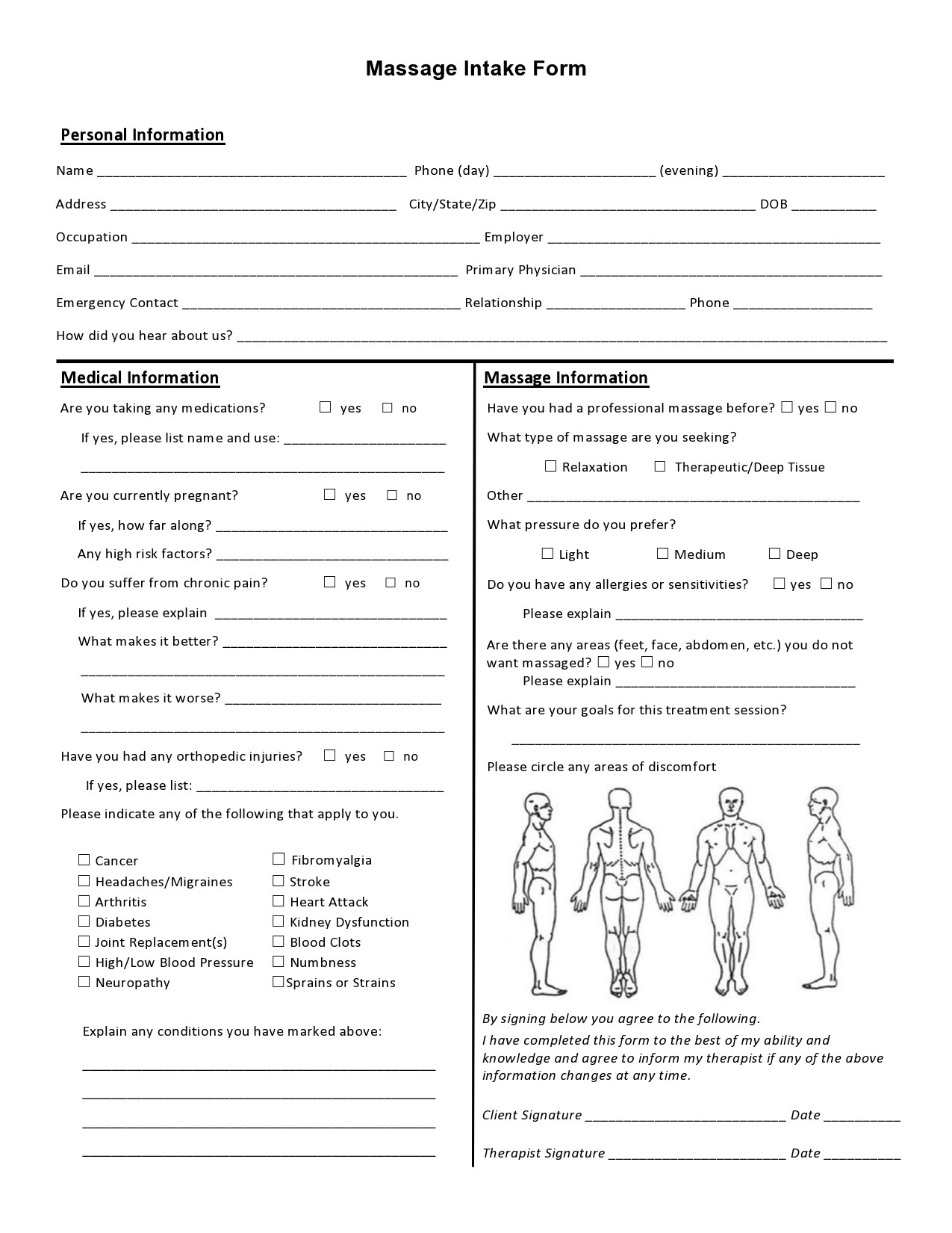 Free client intake form 42