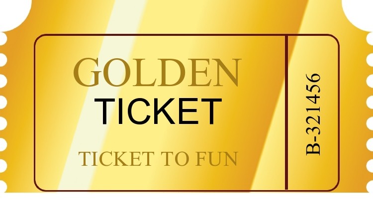 Free golden ticket template 05