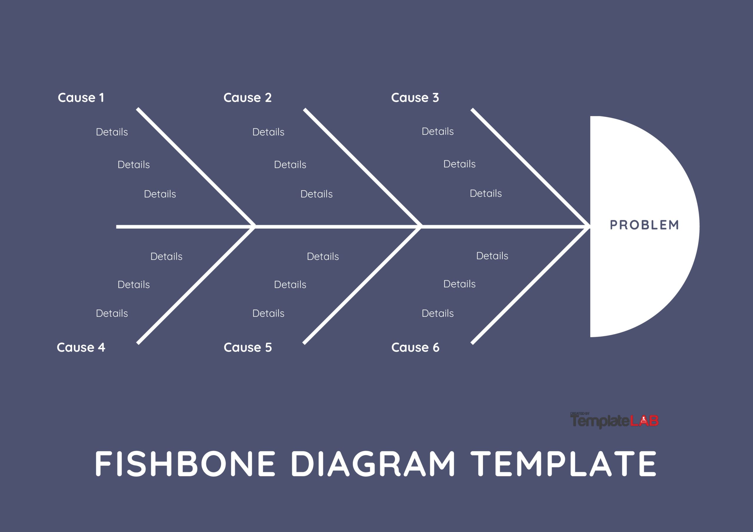 Free Fishbone Diagram Templates 1