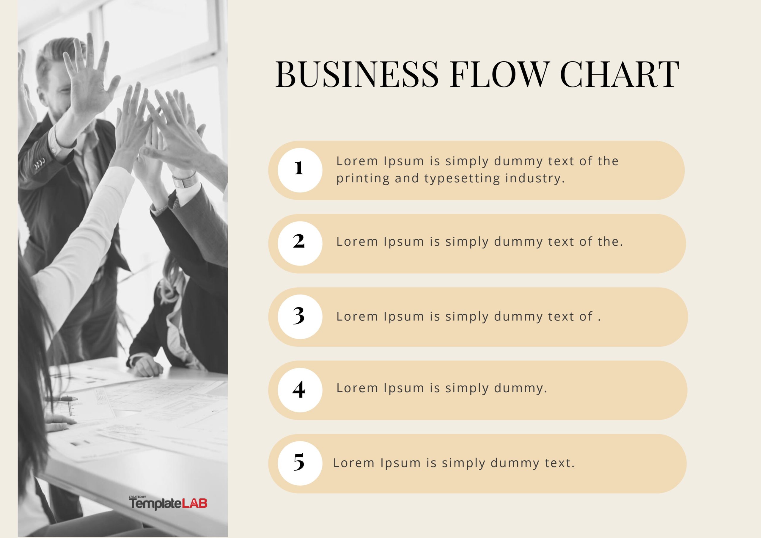 Free Business Flow Chart Template
