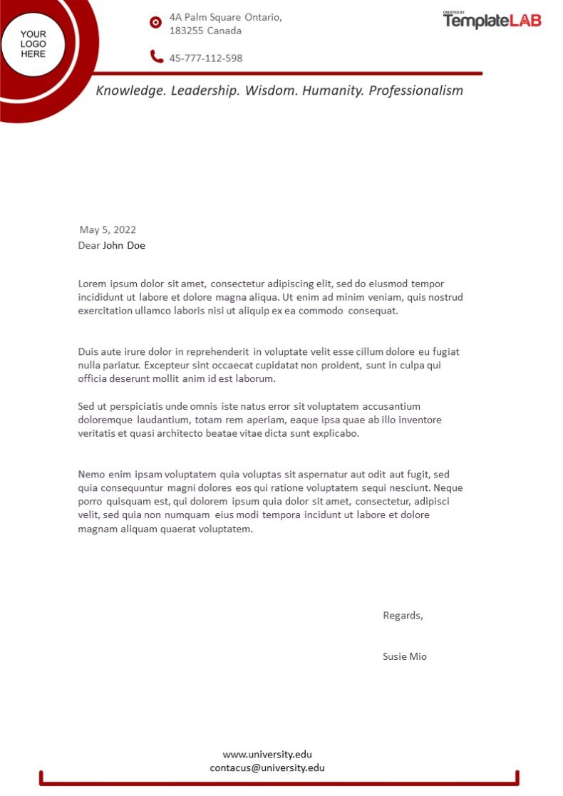 39 Free Letterhead Templates & Examples Business, Personal)