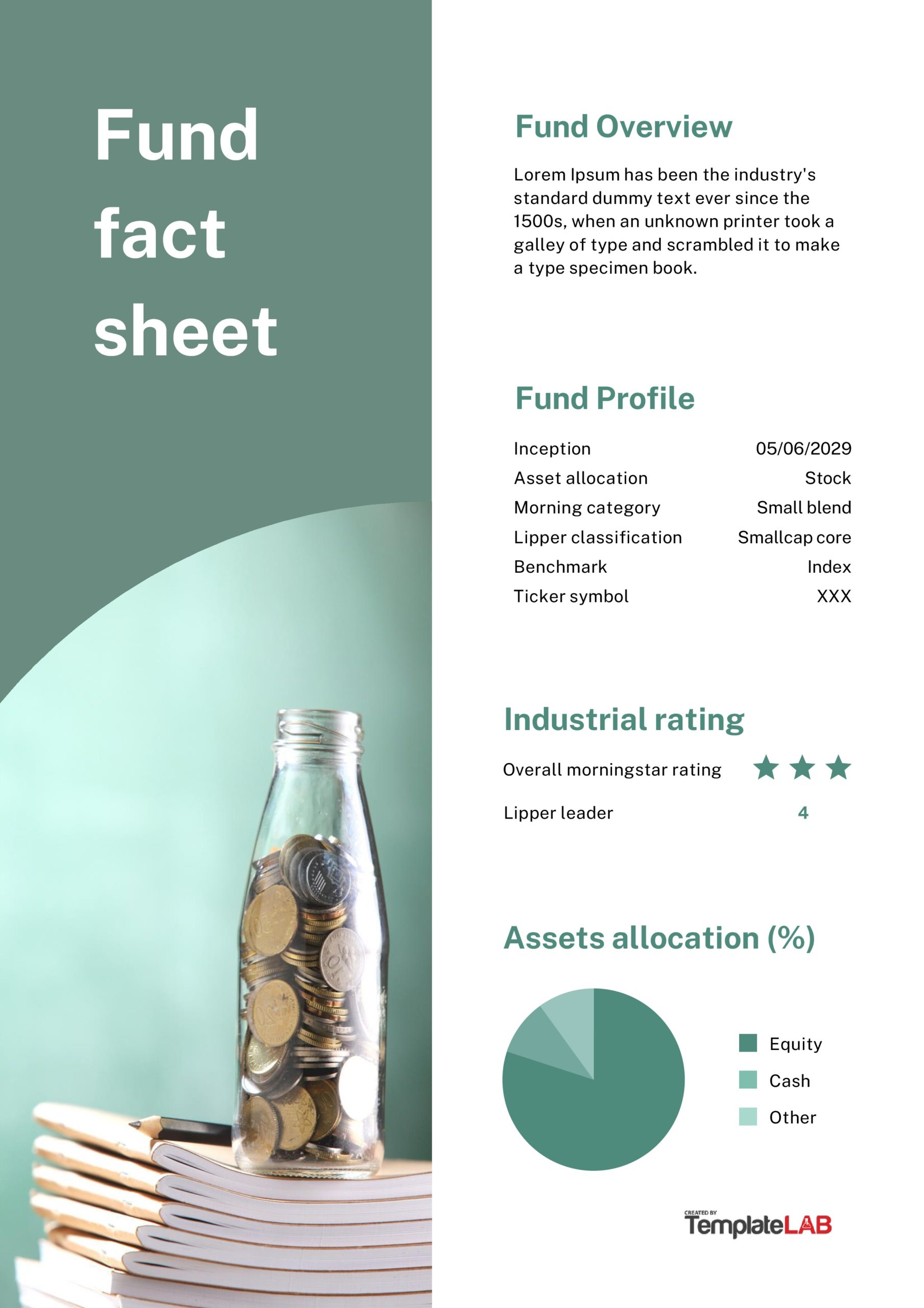 Free Fund Fact Sheet Template