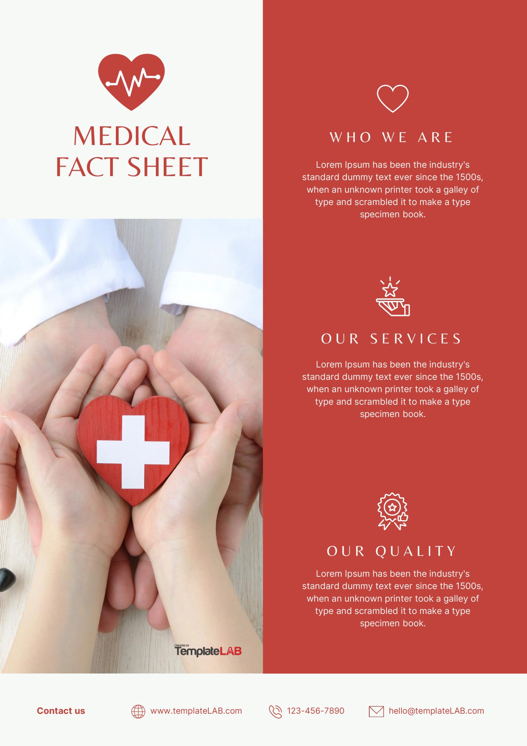 Free Medical Fact Sheet Template