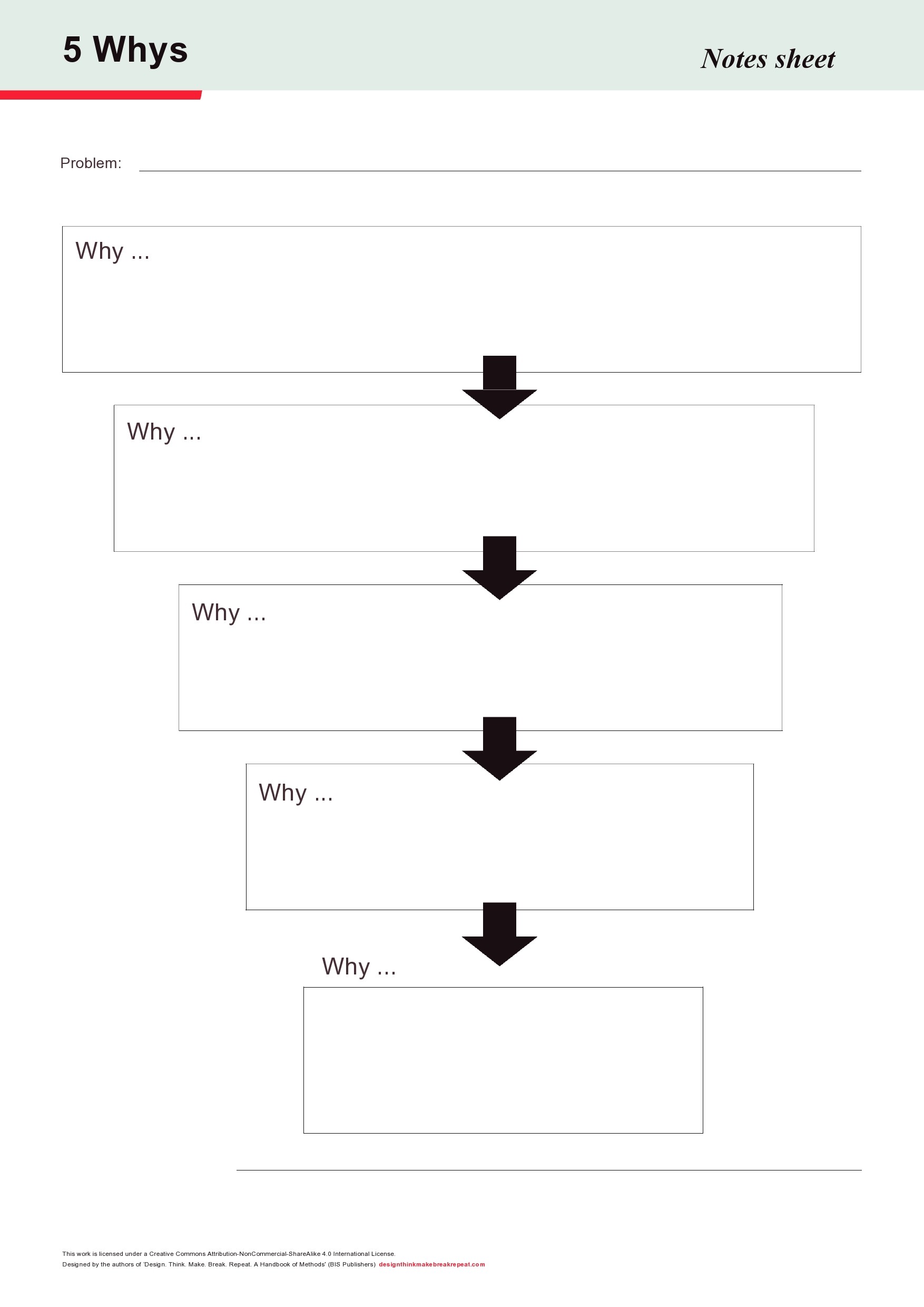 Free 5 whys template 20