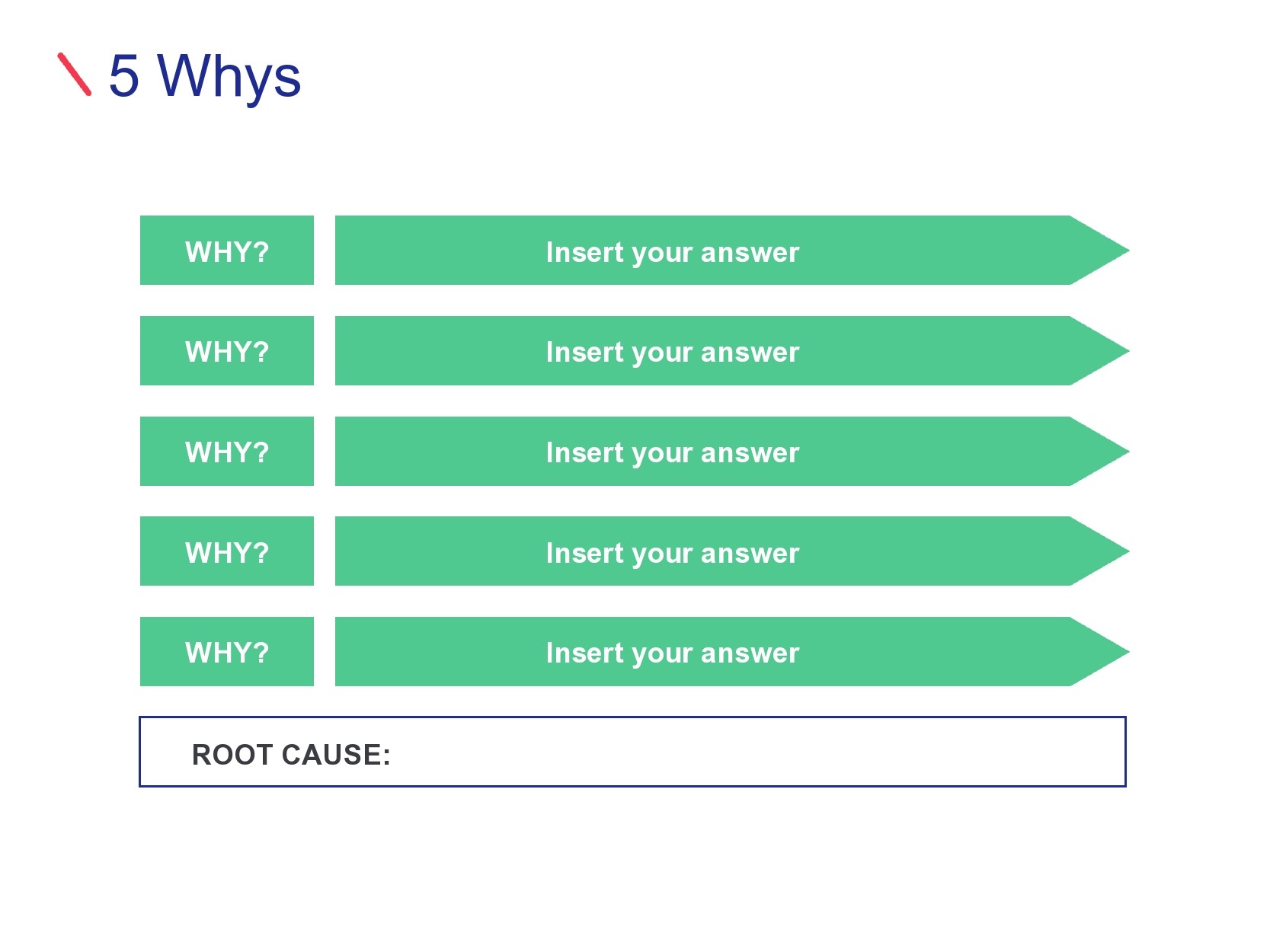 Free 5 whys template 34