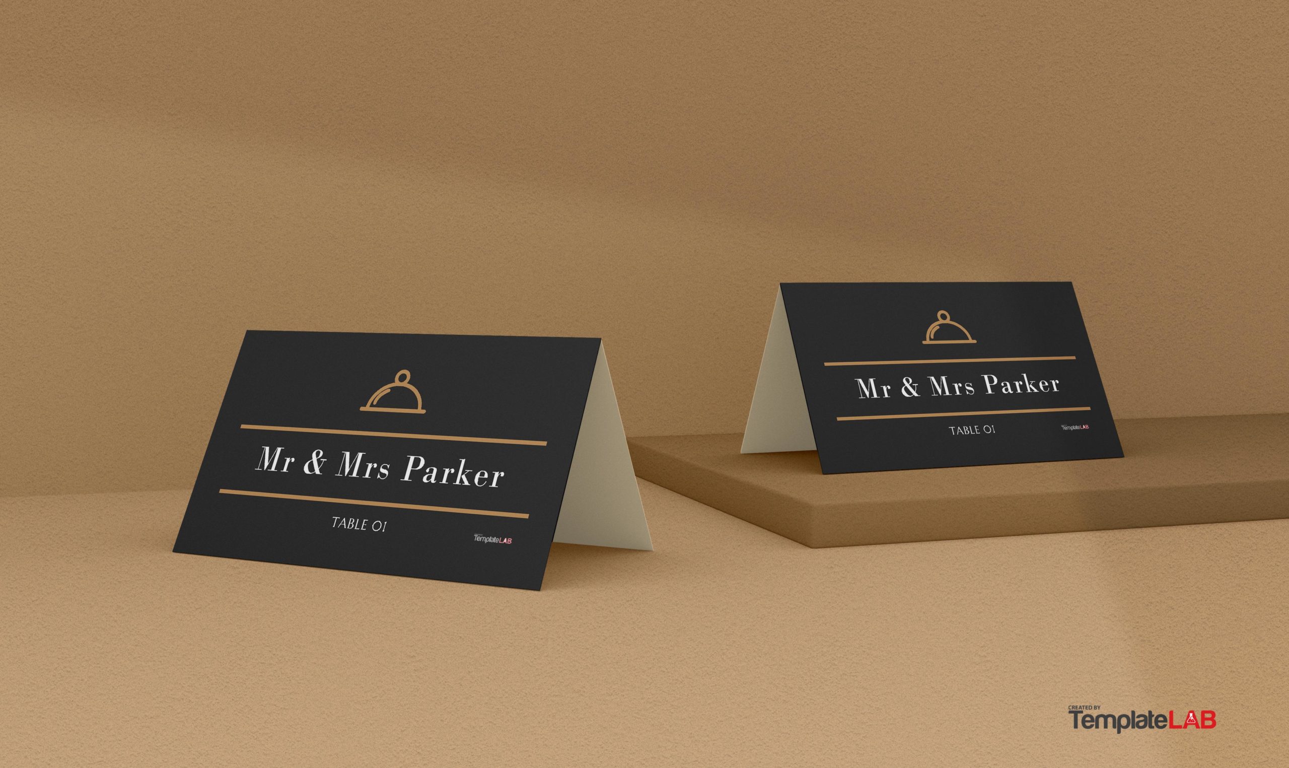 Free Dinner Place Card Template