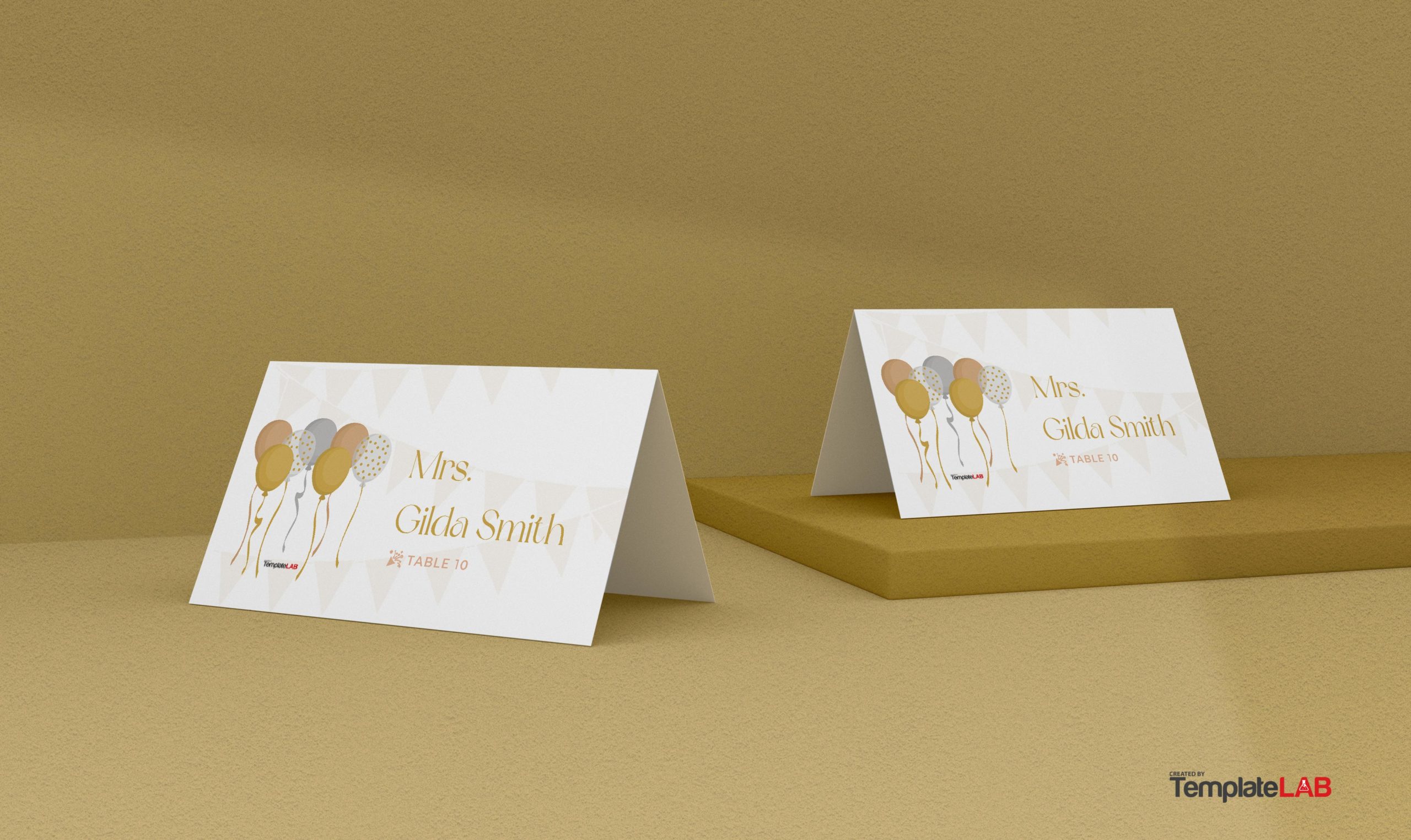 Free Party Place Card Template