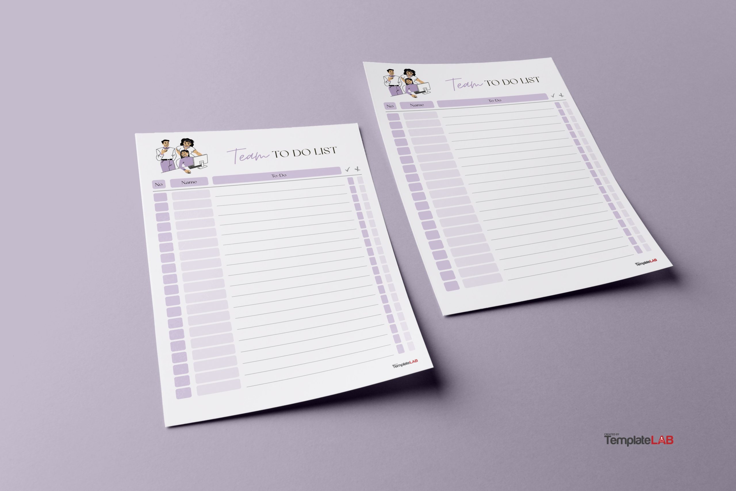 Free Team To Do List Template
