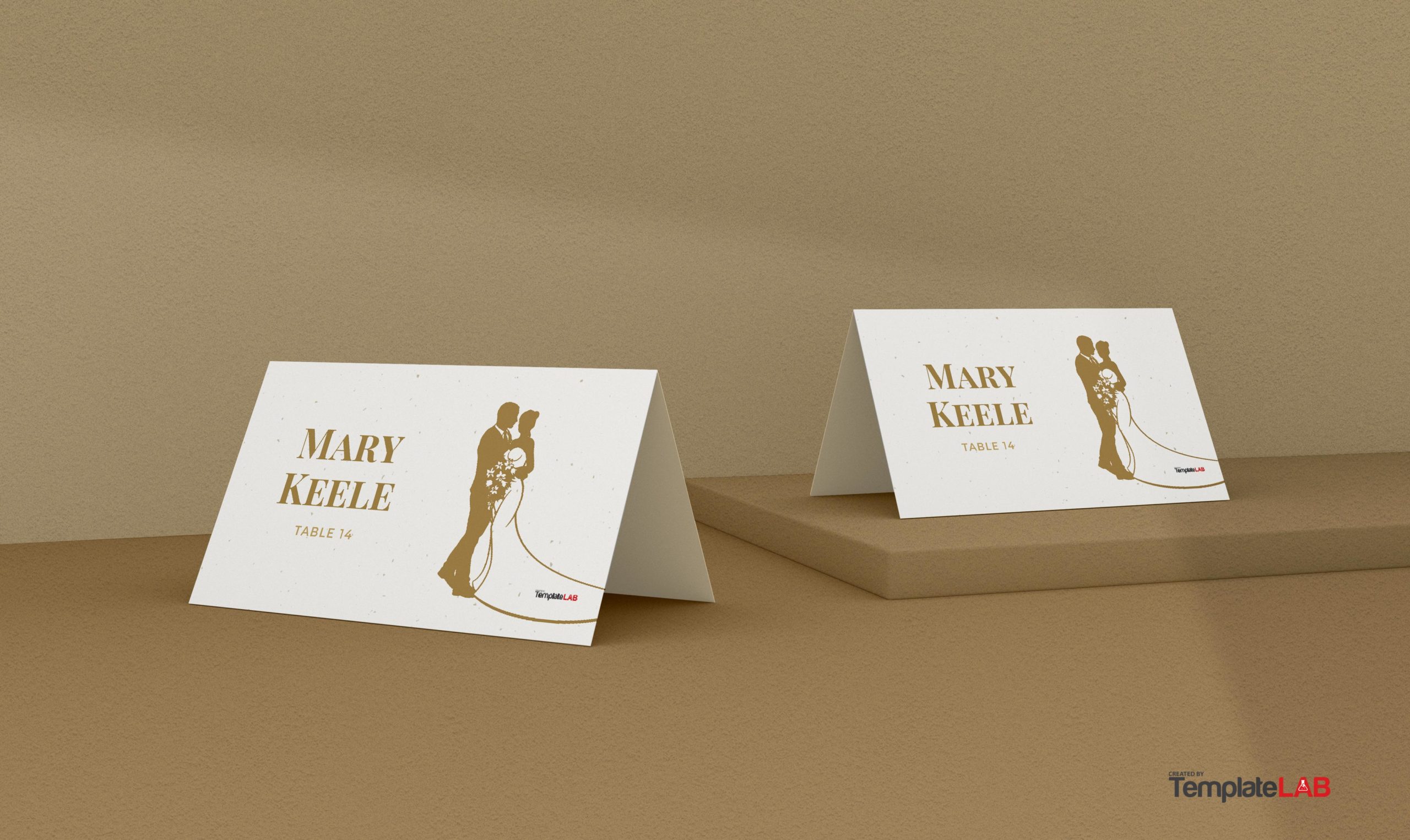 Free Wedding Place Card Template