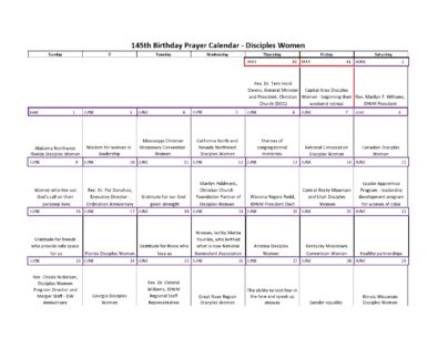 43 Editable Birthday Calendar Templates (100% Free)