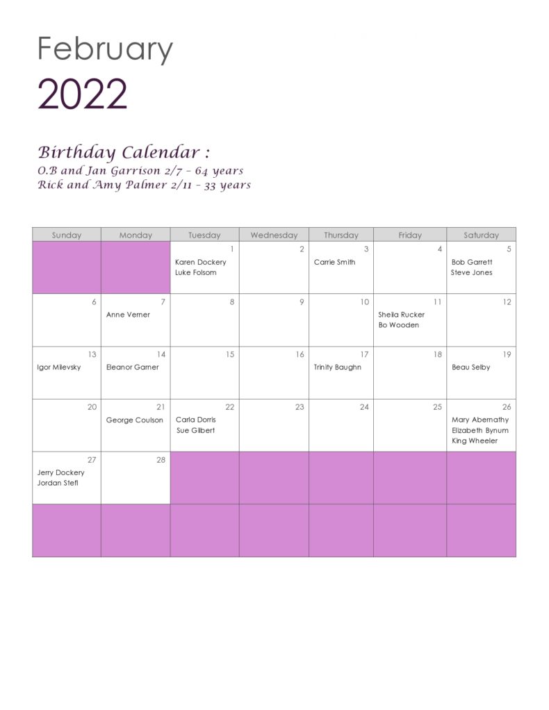 43 Editable Birthday Calendar Templates (100% Free)