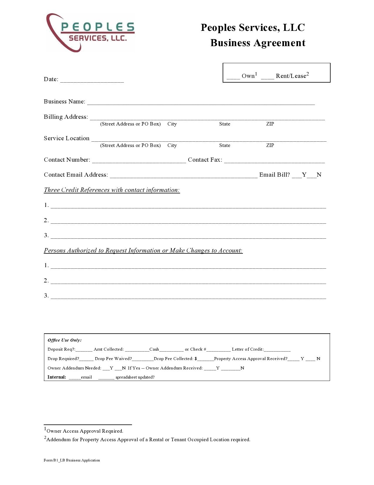 Free business contract template 28