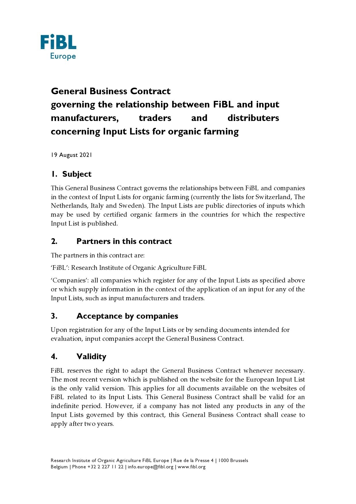 Free business contract template 32