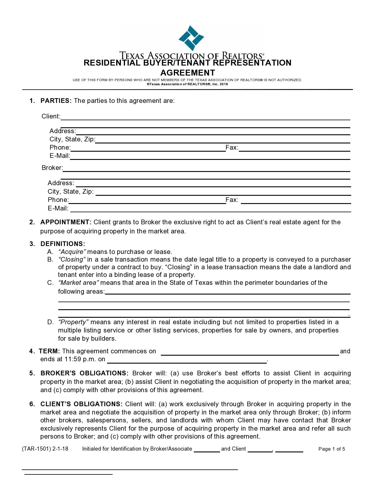 Free buyer agency agreement 22