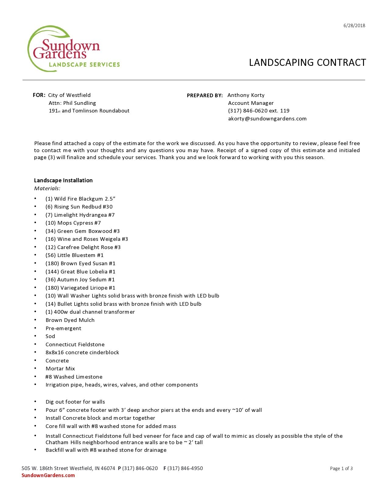 Free landscaping contract template 39