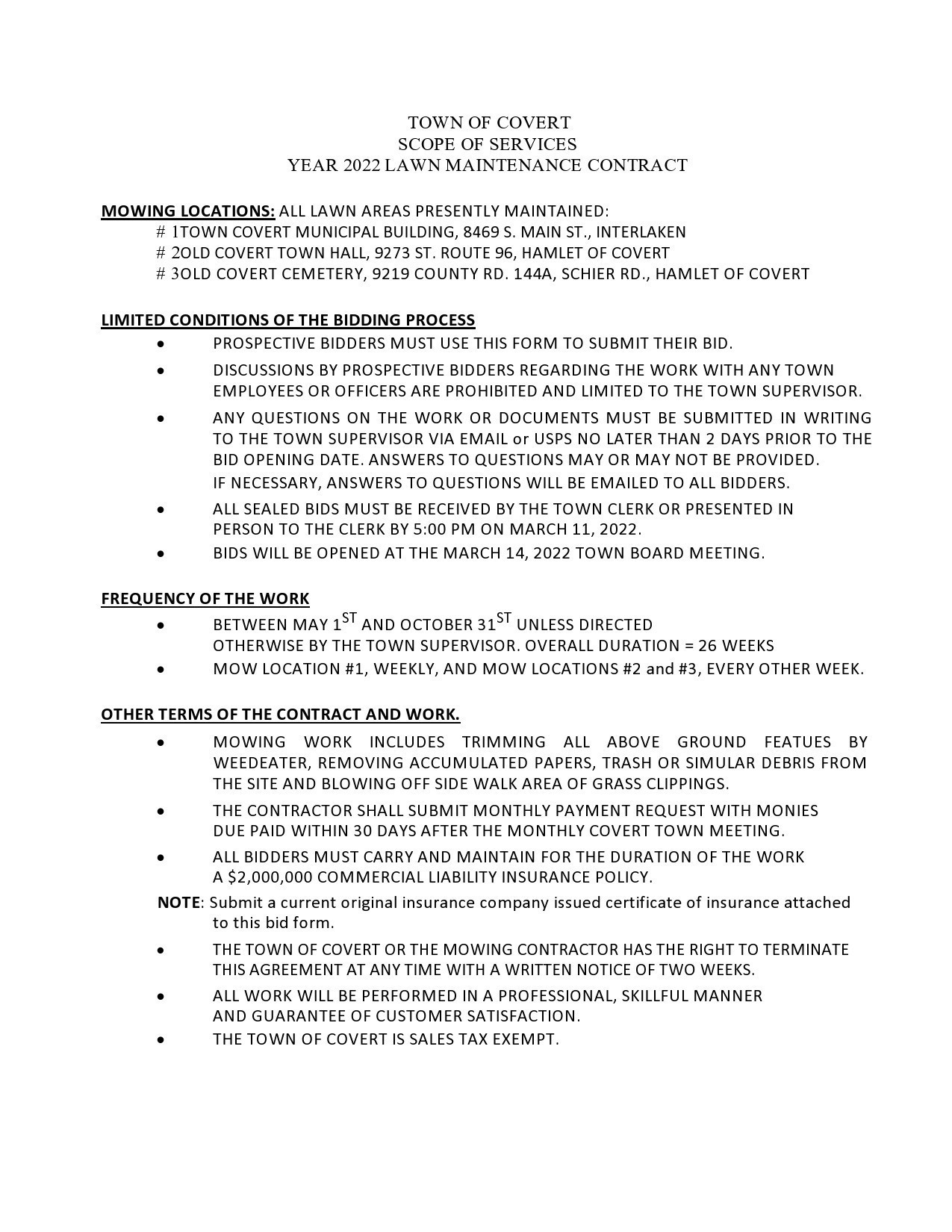 Free lawn care contract template 14