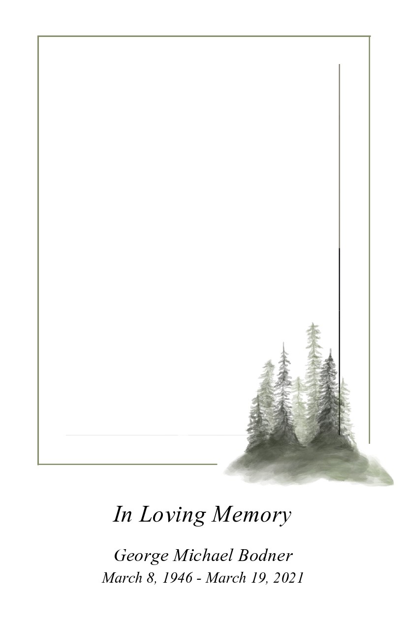 Free memorial card template 16