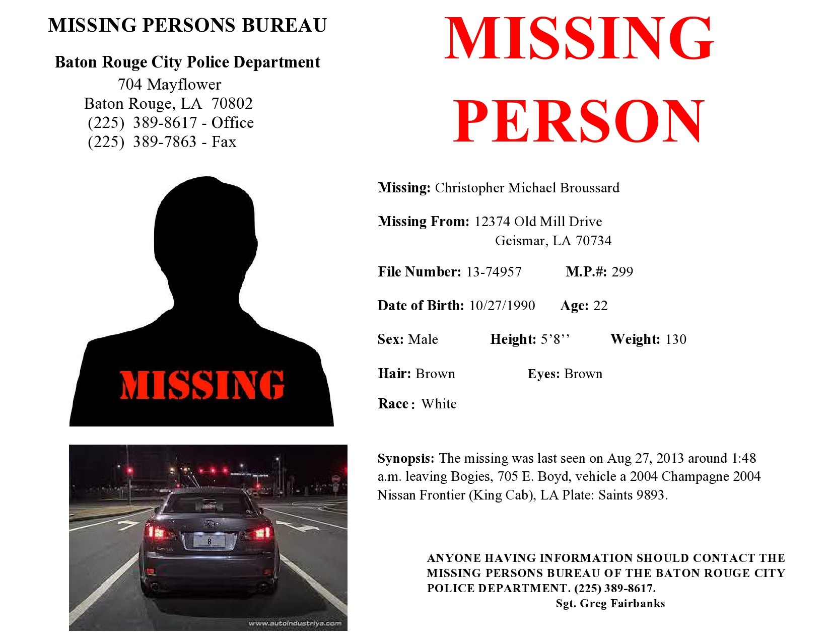 Free missing poster template 25