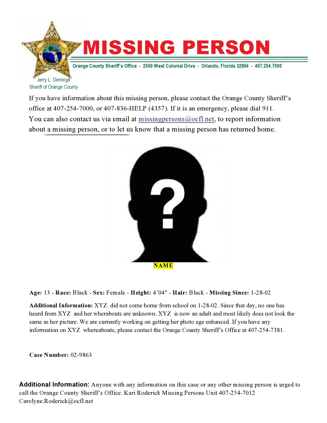 Free missing poster template 26