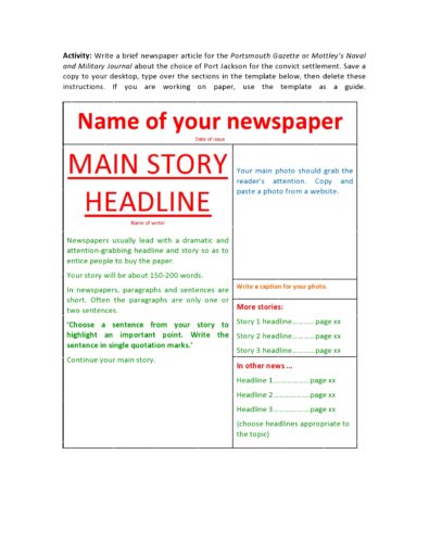 40 Best Newspaper News Article Templates (Free) 40 Best Newspaper News Article Templates (Free)