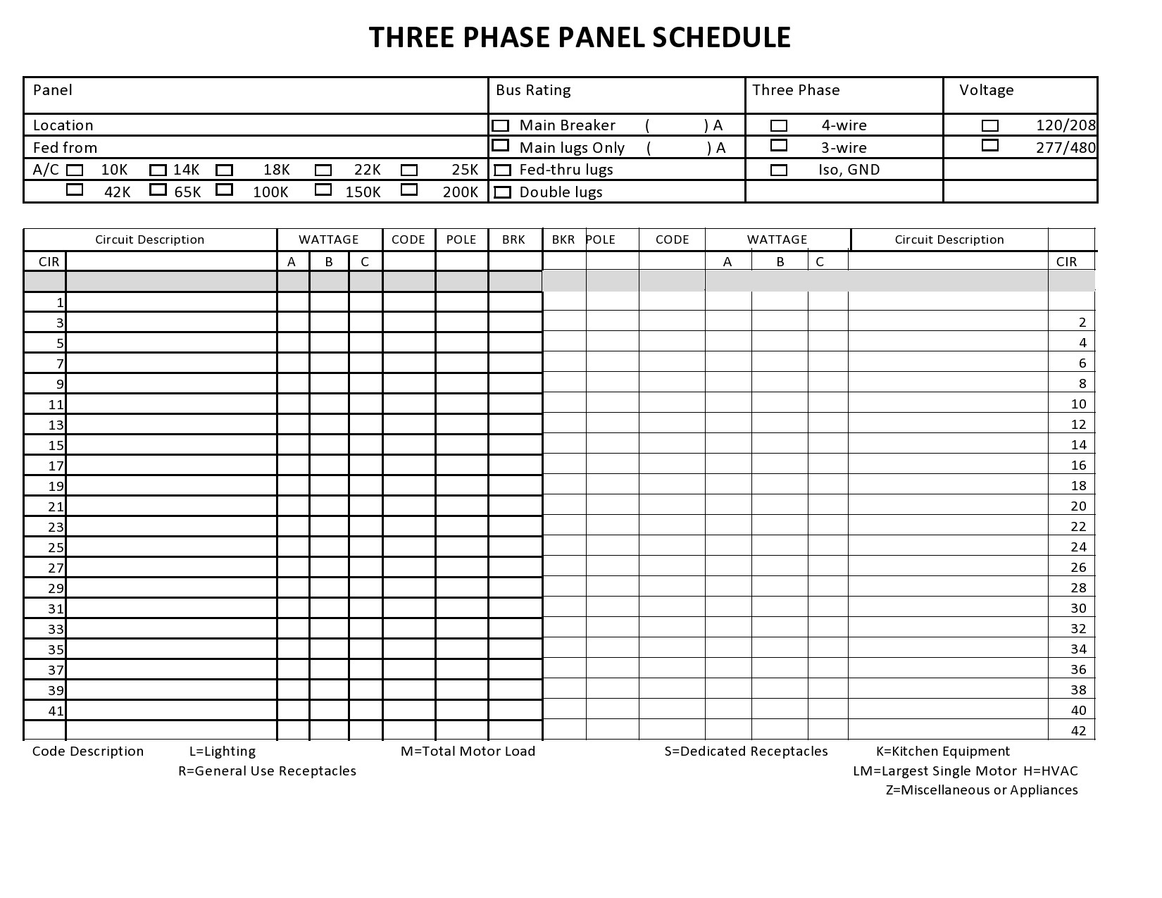 Free panel schedule template 32