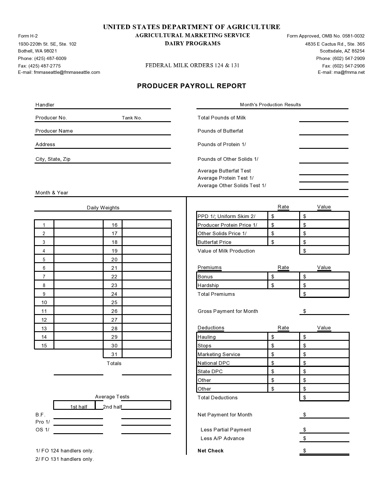 Free payroll report template 12