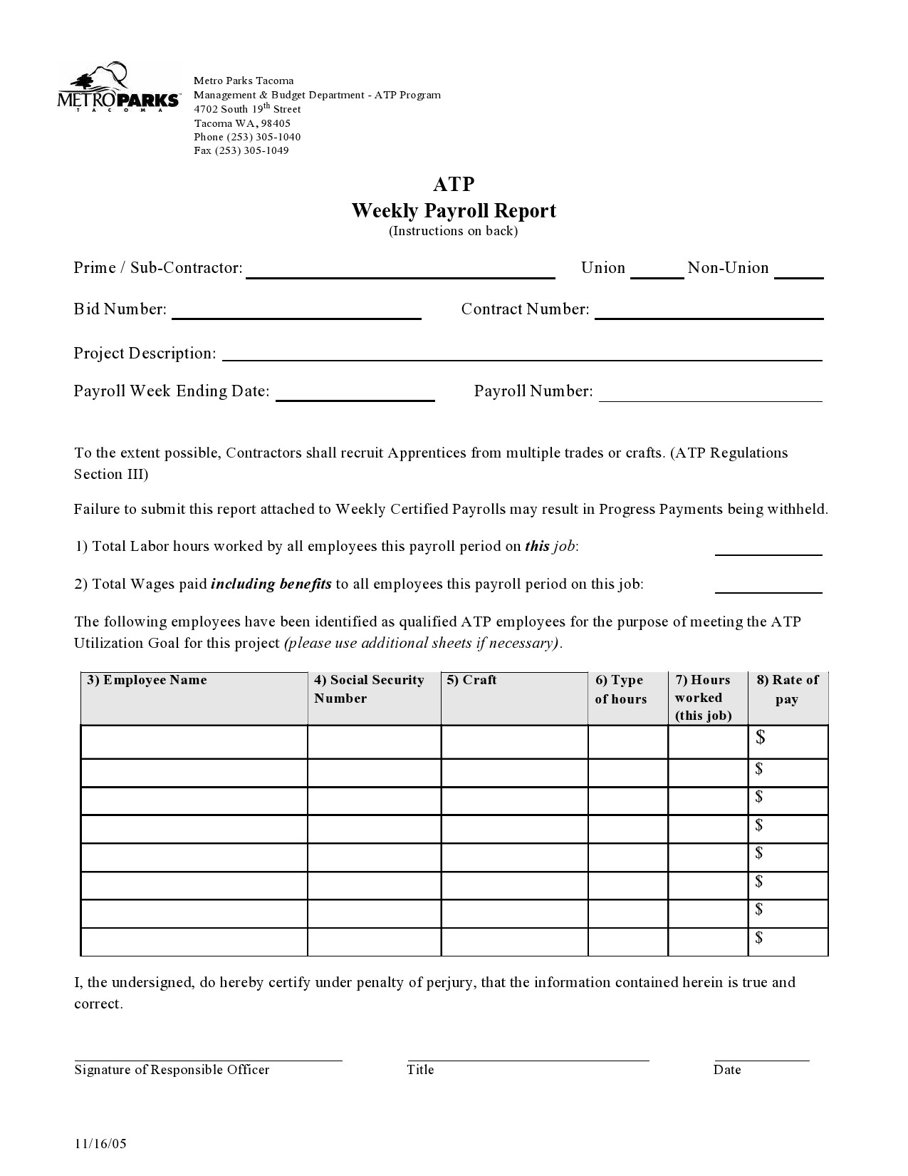 Free payroll report template 18