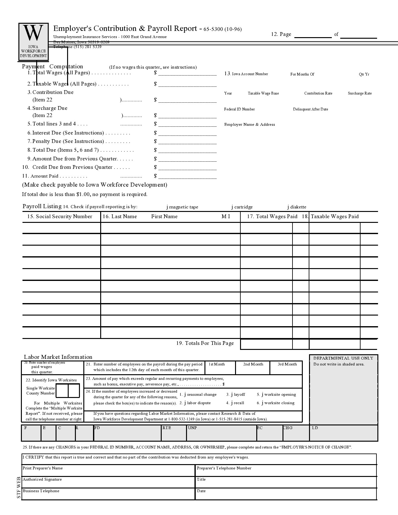 Free payroll report template 32