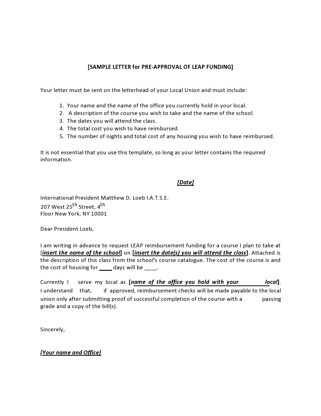 Free pre approval letter 01