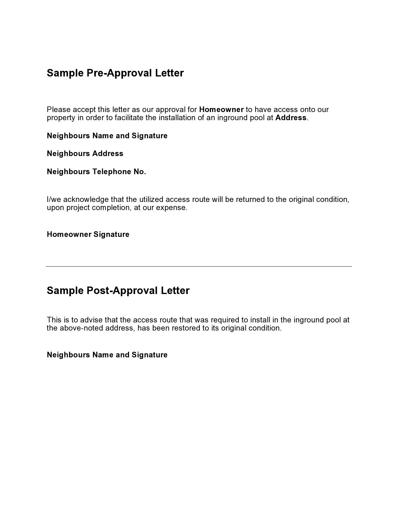 Free pre approval letter 06