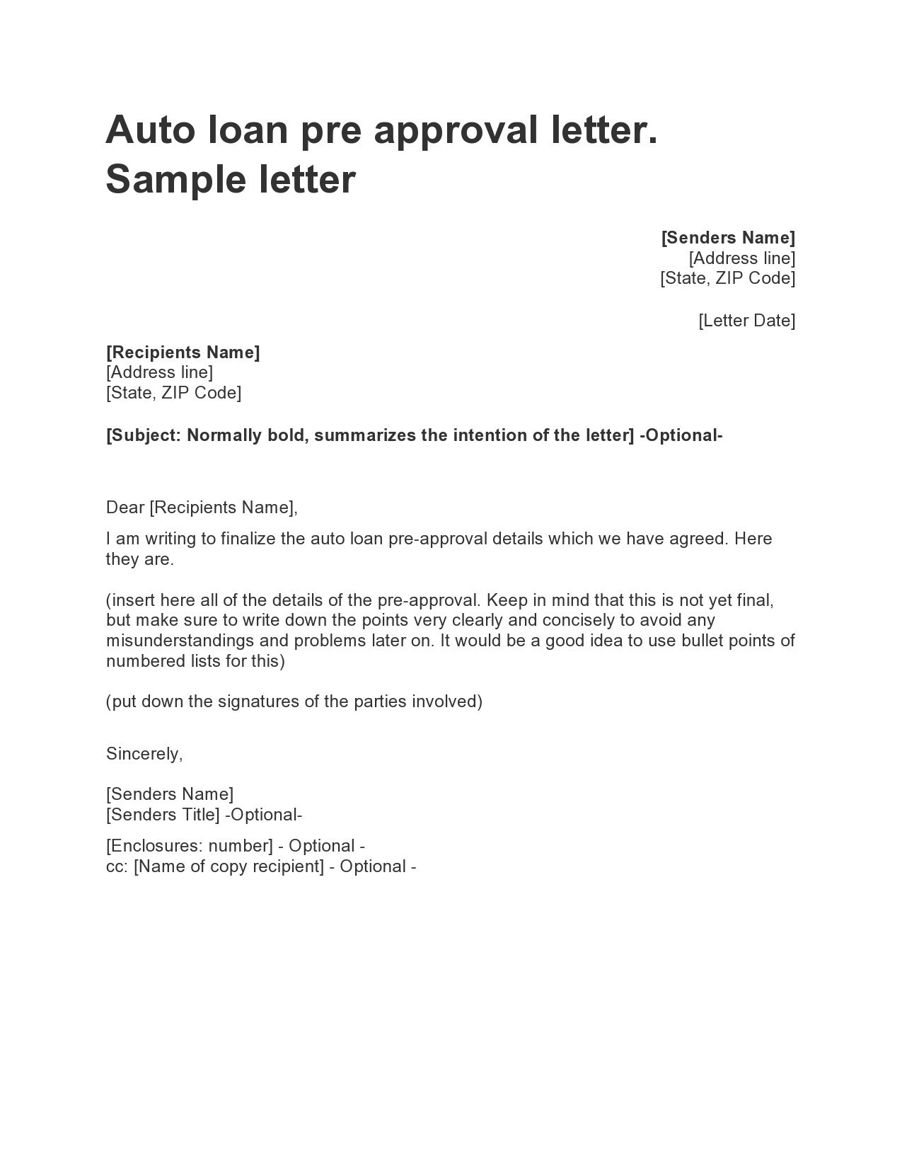 Free pre approval letter 09