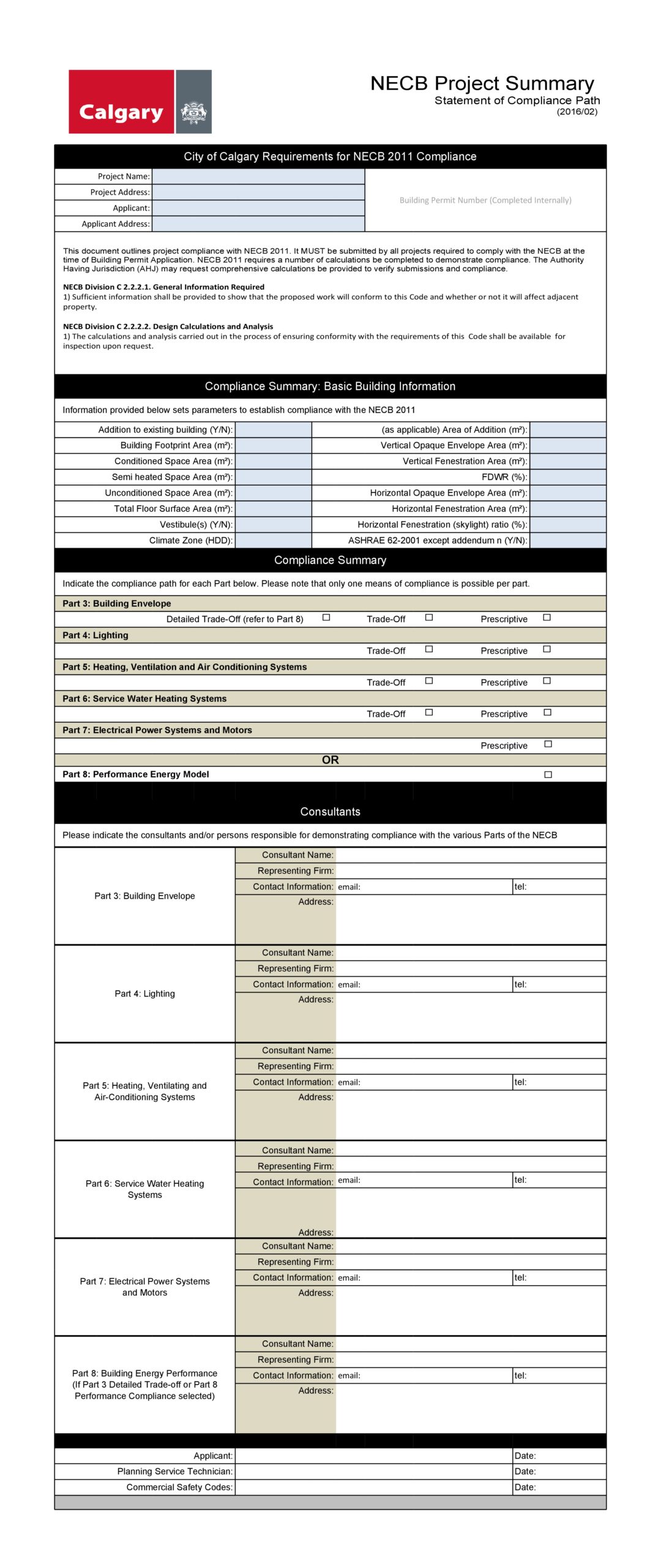 Free project summary template 08
