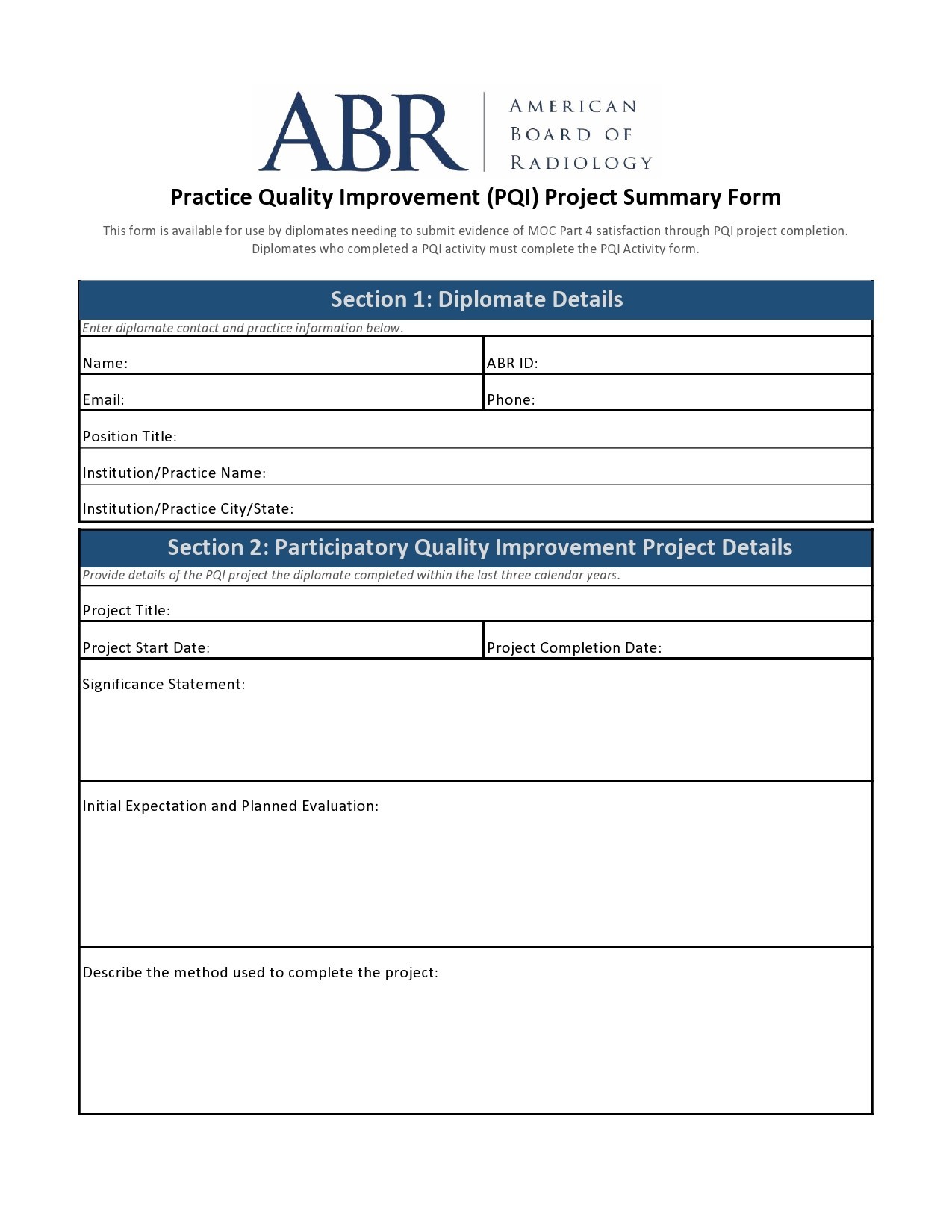 Free project summary template 22