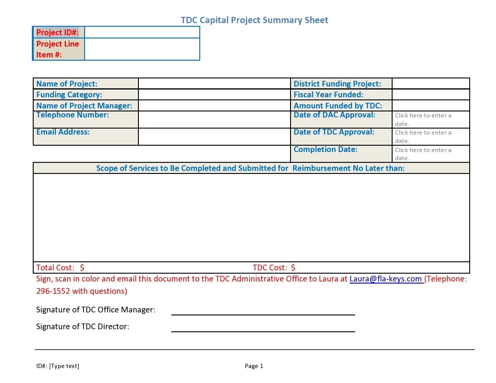 Free project summary template 30