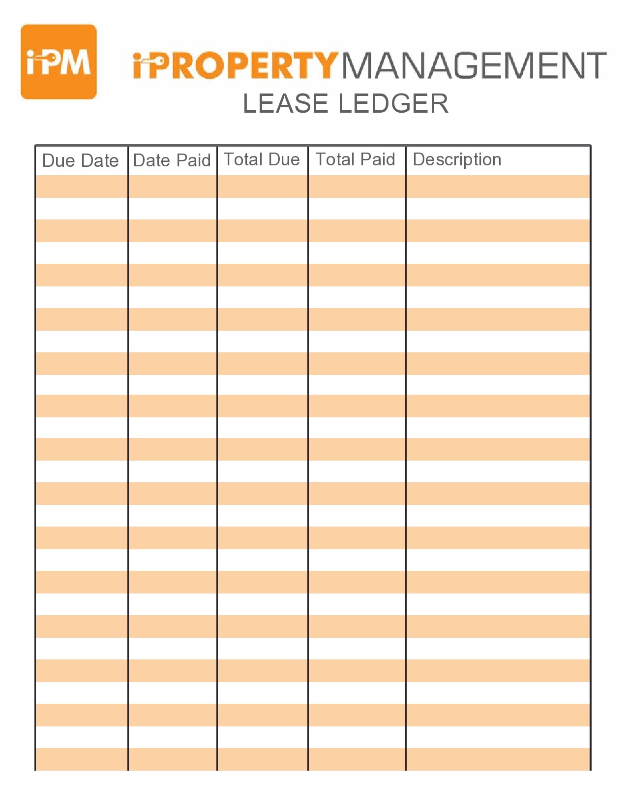 Free rental ledger template 21