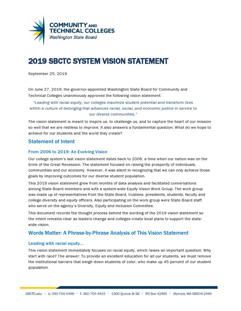 40 Best Vision Statement Templates (+Examples) ᐅ TemplateLab