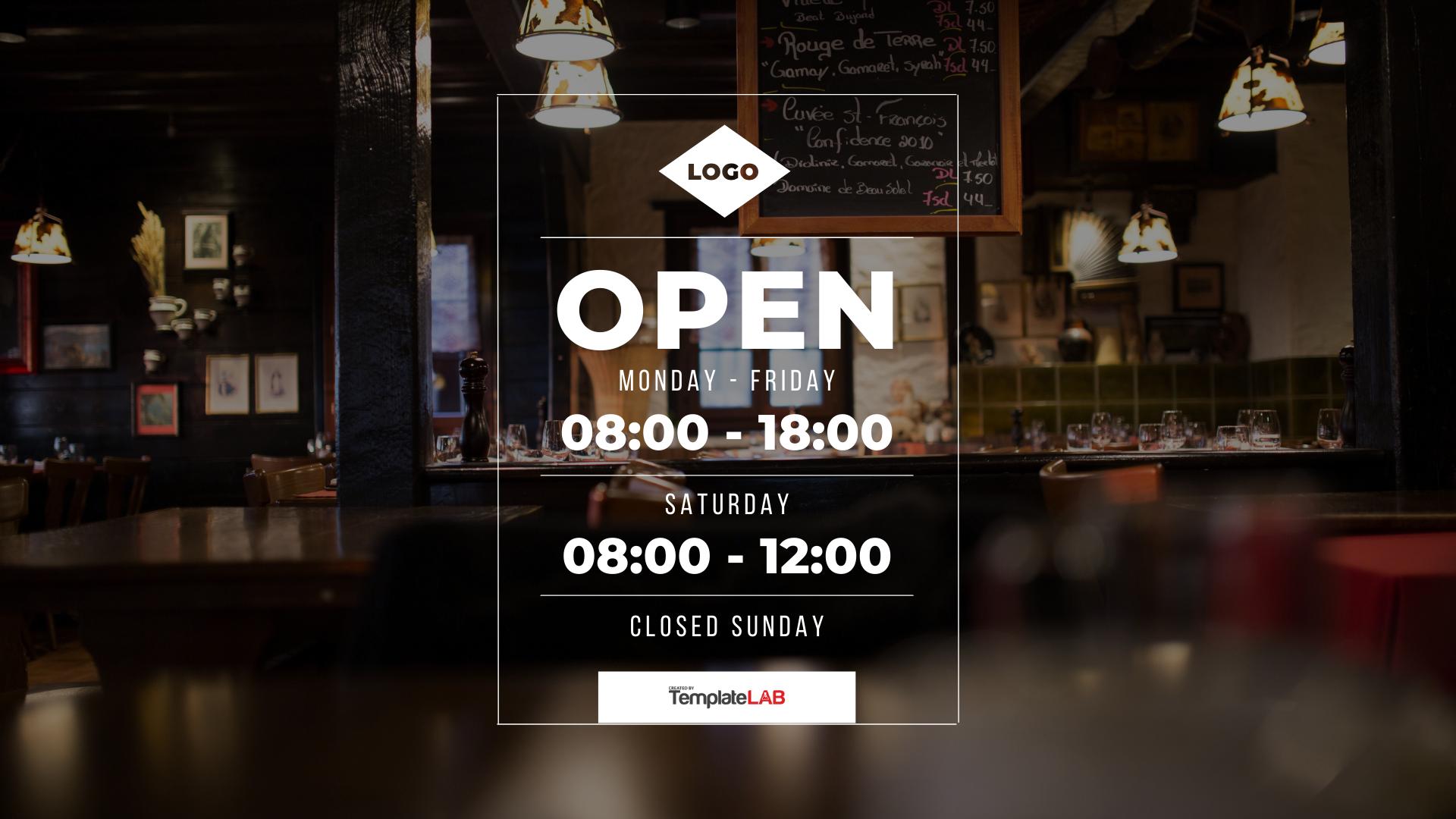 Free Business Hours Template