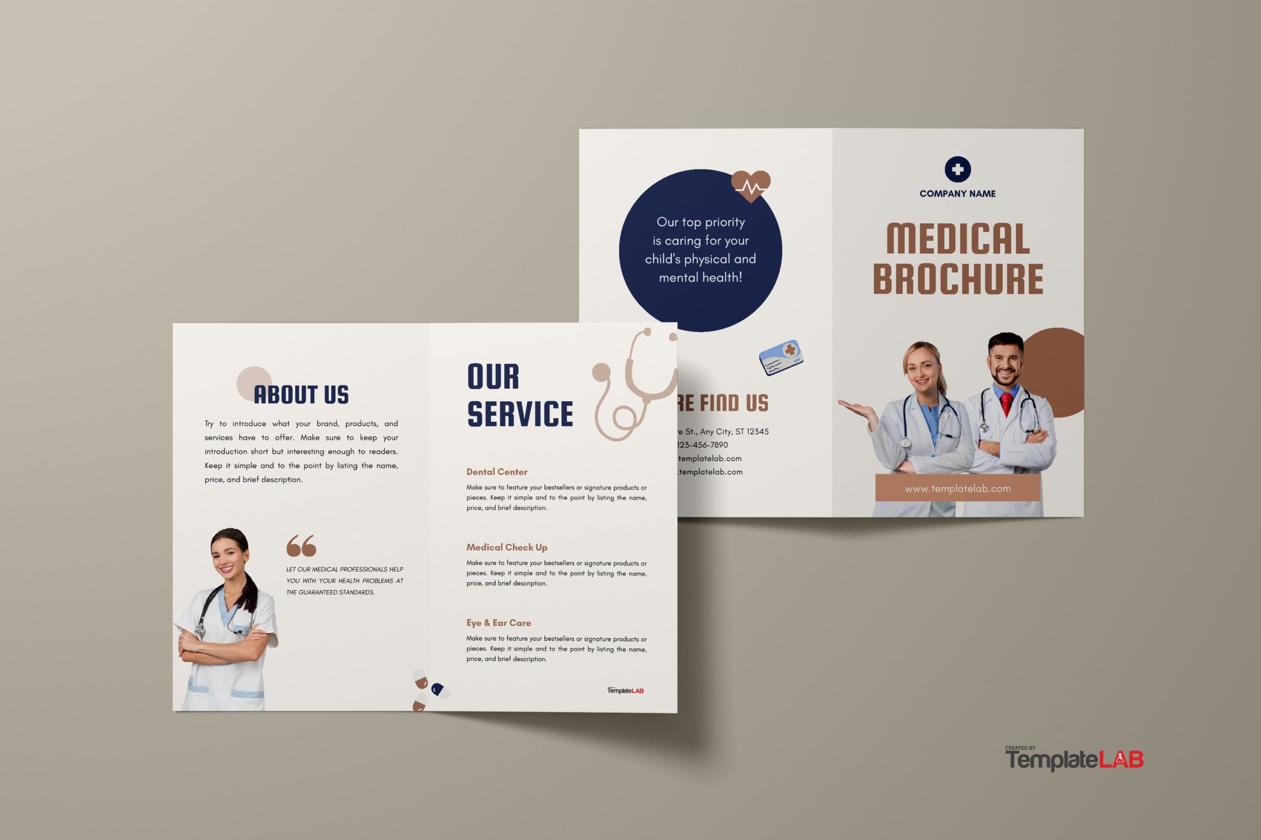 Free Medical Brochure Template