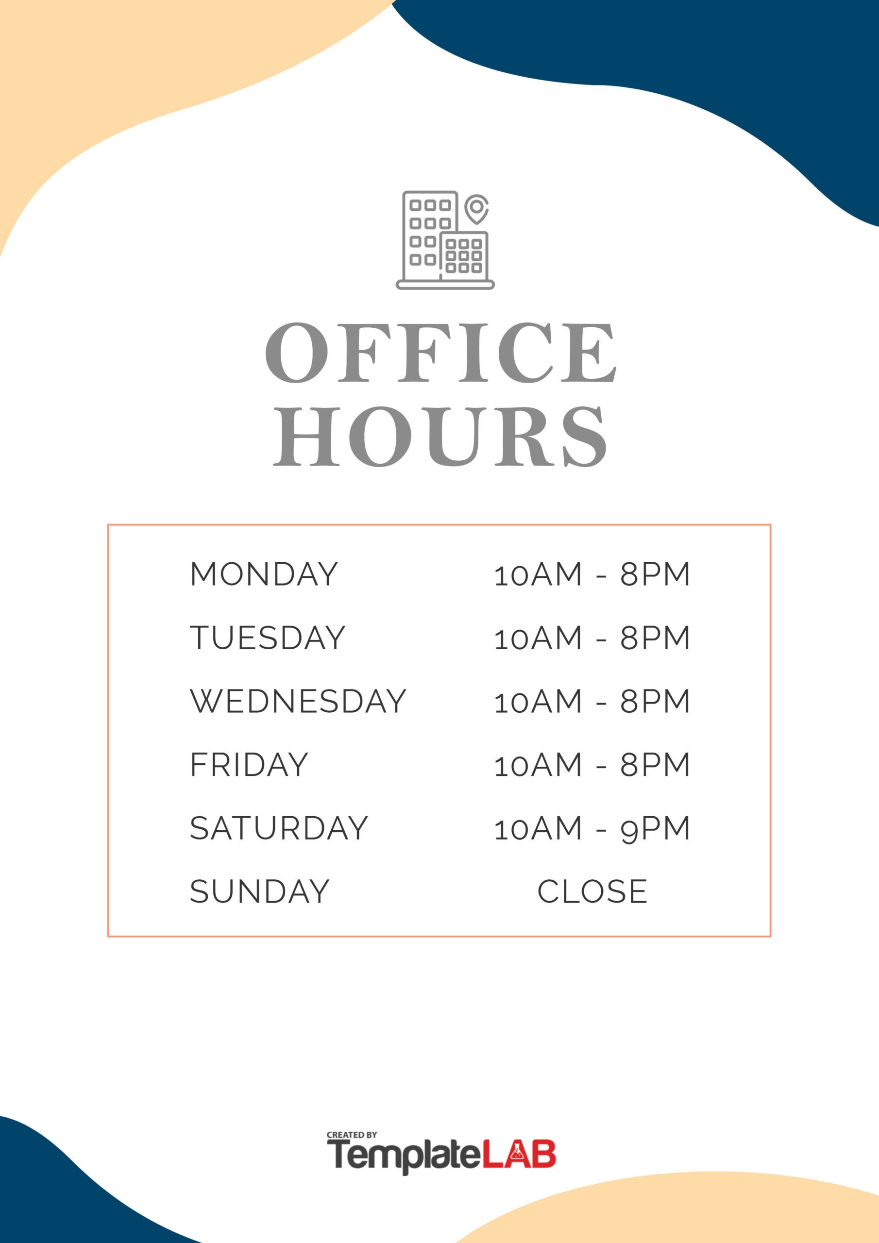 Free Office Hours Template V2