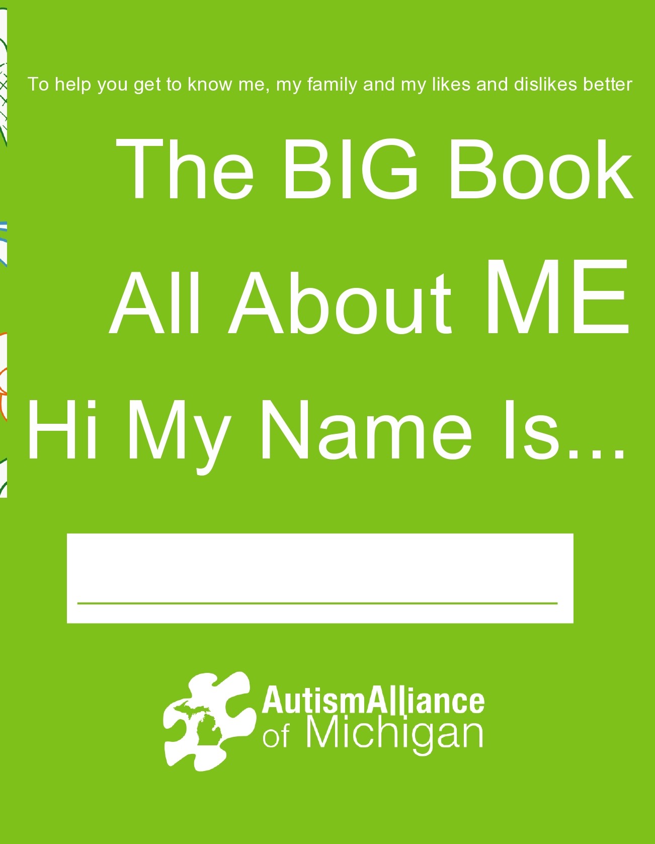 Free all about me template 04