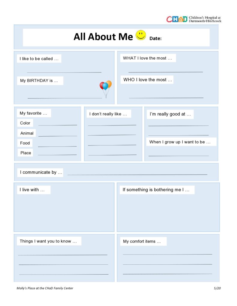 40 Printable All About Me Templates (FREE) ᐅ TemplateLab
